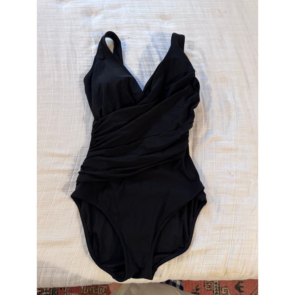 L.L. Bean Black One-Piece Swimsuit